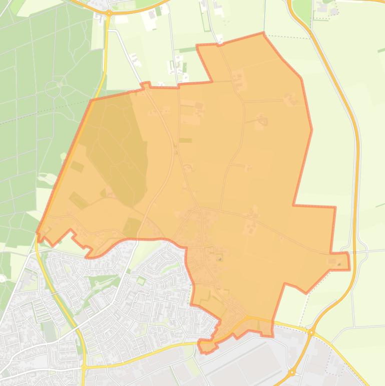 Kaart van de woonplaats Lengel.