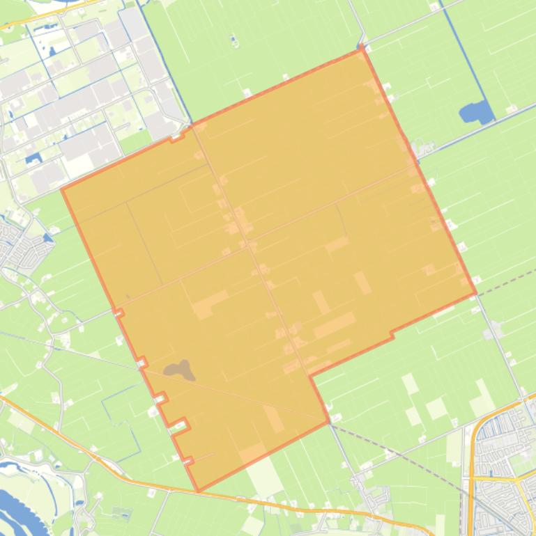 Kaart van de woonplaats Mastenbroek.