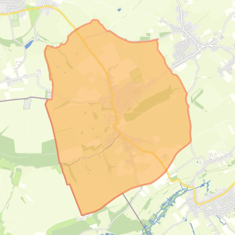 Kaart van de woonplaats Mheer.