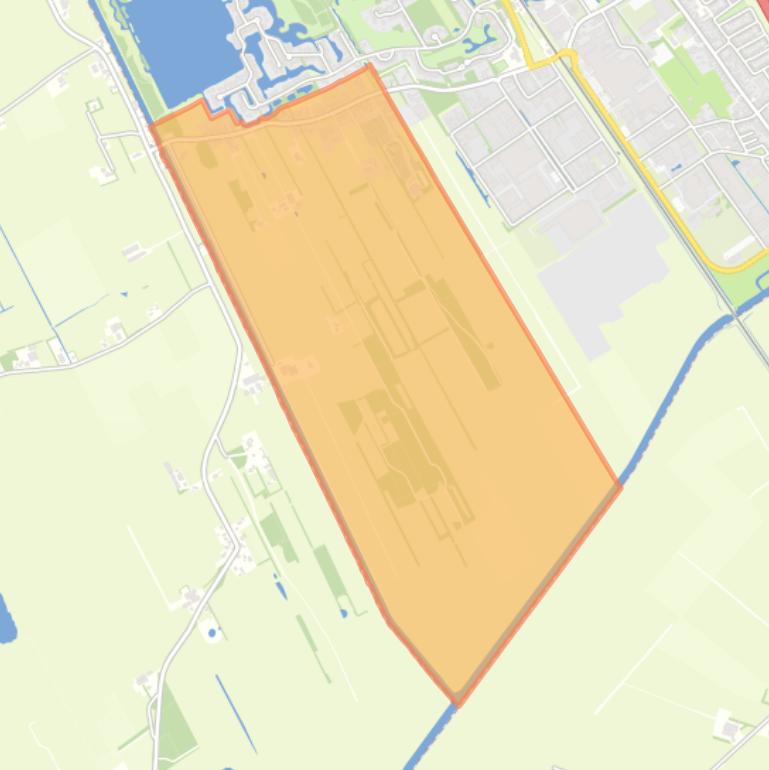 Kaart van de woonplaats Nieuweschoot.