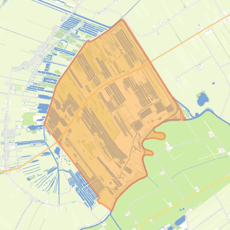 Kaart van de woonplaats Nijetrijne.