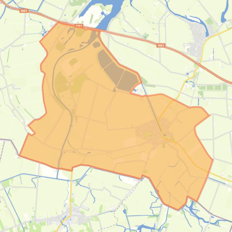 Kaart van de woonplaats Philippine.