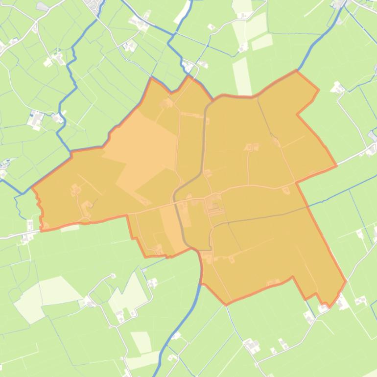 Kaart van de woonplaats Reahûs.