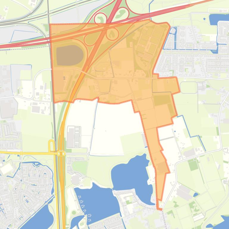 Kaart van de woonplaats Ressen.