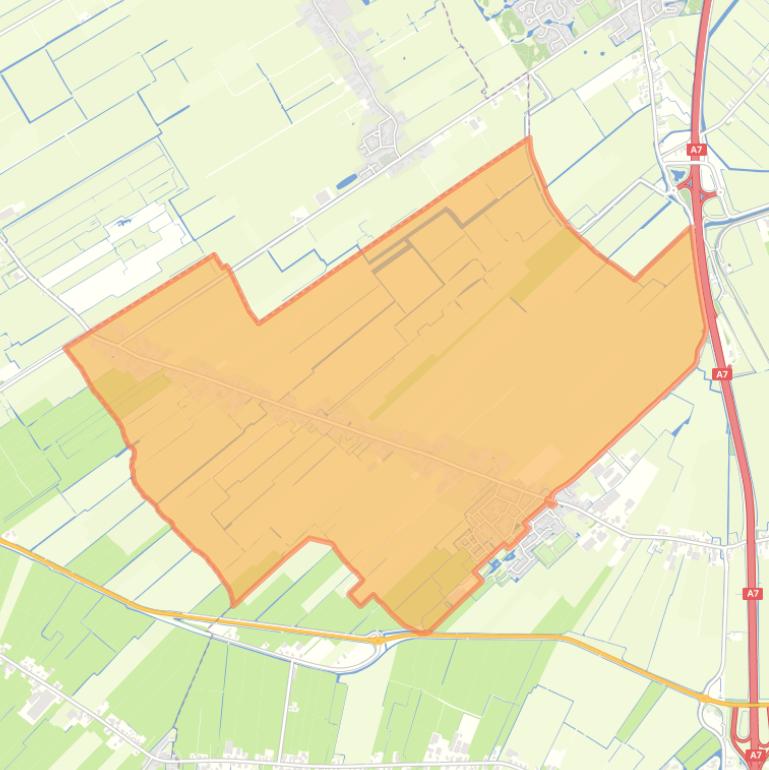 Kaart van de woonplaats Sijbekarspel.