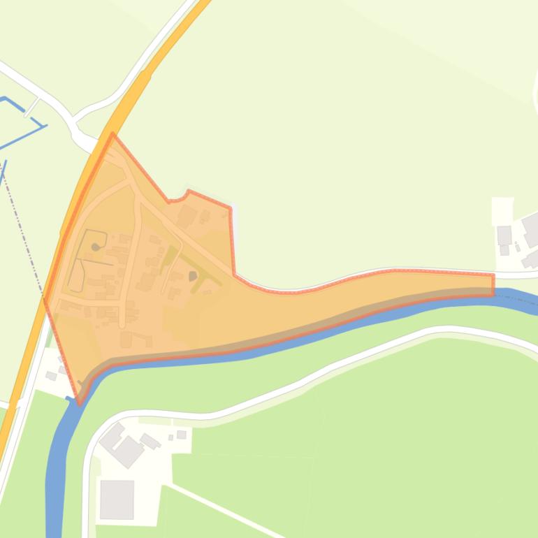 Kaart van de woonplaats Slijkenburg.