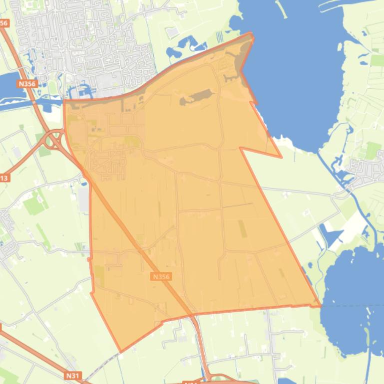 Kaart van de woonplaats Sumar.