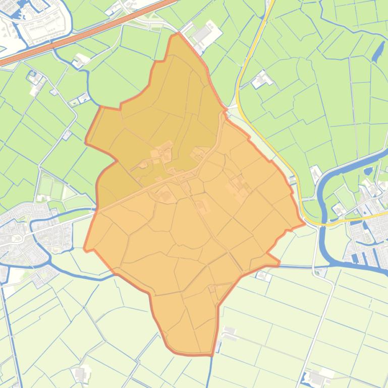 Kaart van de woonplaats Swichum.