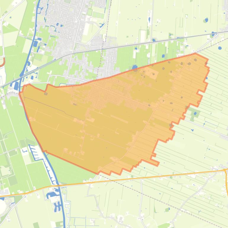 Kaart van de woonplaats Twijzelerheide.