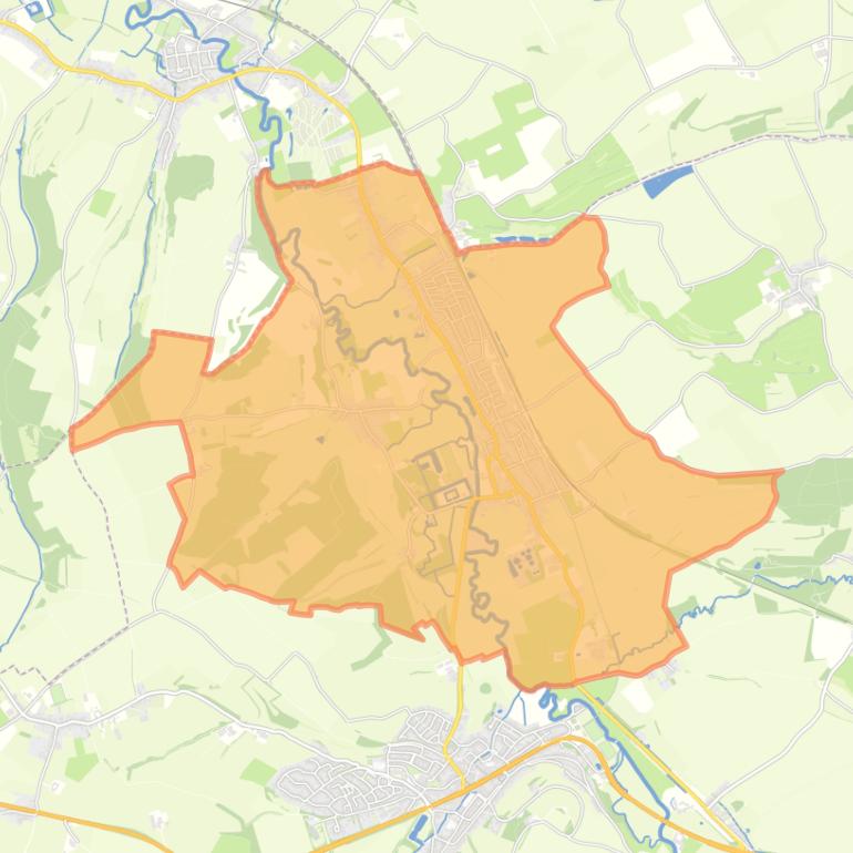 Kaart van de woonplaats Wijlre.