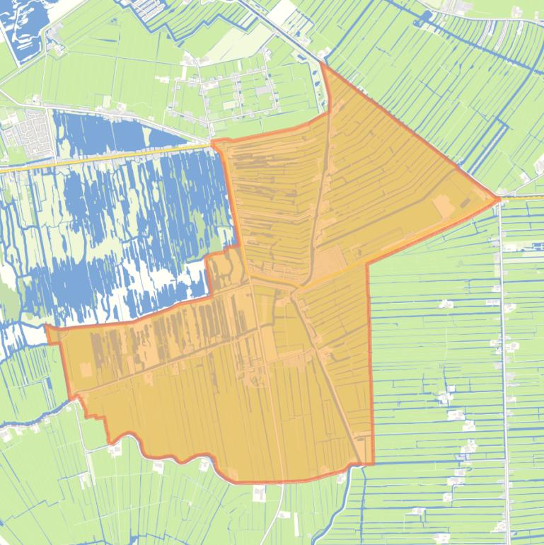 Kaart van de woonplaats Woerdense Verlaat.